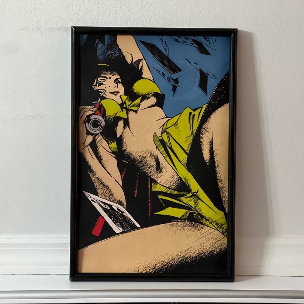 Cowboy Bebop Faye Valentine Anime Poster